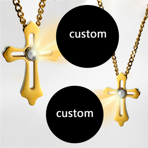 Giveluck Biểu Tượng Các Tốt Sheperd Quyến Rũ Chiếu Chéo Mặt Dây Chuyền Vòng Cổ Cho Công Giáo Cửa Hàng Trực Tuyến Bán Buôn Mục - Product Image 5