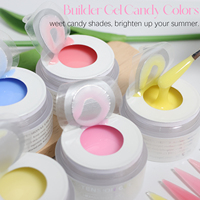 Nouvelle Arrivée Marque Privée YouGel Gel UV Constructeur de Couleurs à Faible Chaleur Certifié CPNP pour Extension d'Ongles 30ml