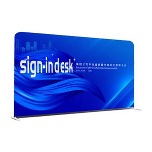 Expositor de Exhibición Personalizable de Montaje Rápido, Mural de Fondo, Banderas y Pancartas de Tela de Poliéster Antiarrugas - Product Image 2