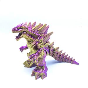 Figura de <span class=keywords><strong>Godzilla</strong></span> Impresa en 3D, Articulada, de Material PLA, Ideal para Adornos o Regalos para Hombres - Product Image 6