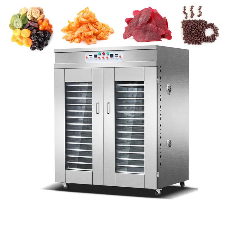Multi 16 Trays Food Sausage Goji Berries Jujube Fruit Dehydrator Machine Fruit Dryer Drying Machine