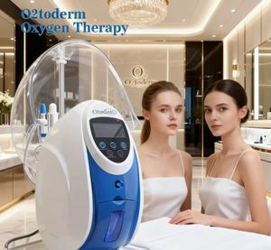 Machine faciale à oxygène HOT 98% O2toderm ABS avec jet d'oxygène et masques en dôme pour usage commercial, garantie de 2 ans - Product Image 4