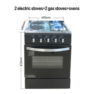 Estufa y Horno Independientes de <span class=keywords><strong>Gas</strong></span> de <span class=keywords><strong>4</strong></span> Quemadores (Acero Inoxidable) Tradicionales para Uso Comercial en Restaurantes y Exteriores - Product Image 6