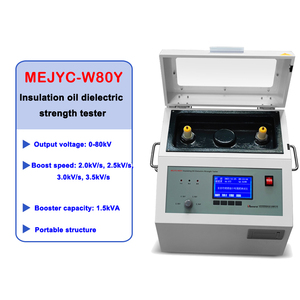 MEJYC-W80Y Transformatoröl BDV-<span class=keywords><strong>Tester</strong></span> 80kV Isolieröl-Einschaltspannungstester Dielektrische Festigkeitsanalyse Ölanalyse-Gerät - Product Image 2