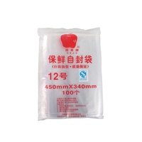 Sachet d'Emballage Personnalisable en PE Plastique Transparent avec Fermeture Zip