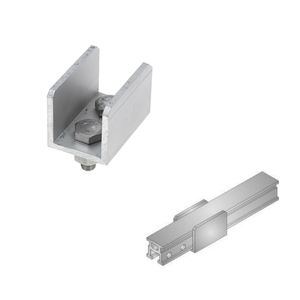 Sistema de prevención de caídas de riel rígido horizontal Sistema de línea de vida de riel de anclaje horizontal - Product Image 6