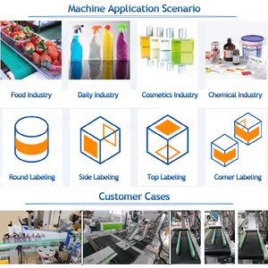 Đa-trạm tự động nước khoáng tốc độ cao Máy dán nhãn tốc độ cao Nhà cung cấp máy nhãn tự động máy tính để bàn - Product Image 6