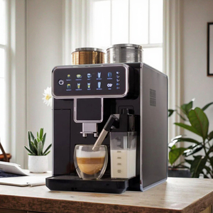 Máquina de Cappuccino Profesional para Baristas, Cafetera Espresso con Vaporizador de Leche, Máquina de Espresso con Espumador de Leche - Product Image 6