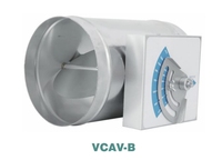 Vanne à air à volume variable en aluminium extrudé avec contrôle mécanique et électronique intégré en boucle fermée