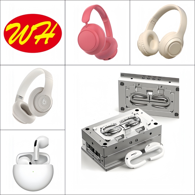 OEM Plastic Injection Molding Service: Plastic Injection Molds Are Used for Headphones, Bluetooth Headphones, Etc