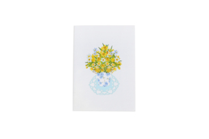 Cartes de vœux personnalisées en papier artisanal fleurs 3D pour décorations de mariage, d'anniversaire, de festival, de vacances et d'événement - Product Image 3