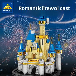 Set de Bloques de Construcción de Plástico ABS Kazi, Modelo de <span class=keywords><strong>Castillo</strong></span> Histórico de Inspiración China, Escala 1:72, Juguete de Construcción para Armar, Regalos - Product Image 6