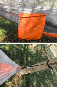 Nhà máy trực tiếp Trọng lượng nhẹ di động cắm trại võng công suất cao với khả năng chống rách <span class=keywords><strong>Nylon</strong></span> Net khả năng hiển thị cao thoải mái - Product Image 3