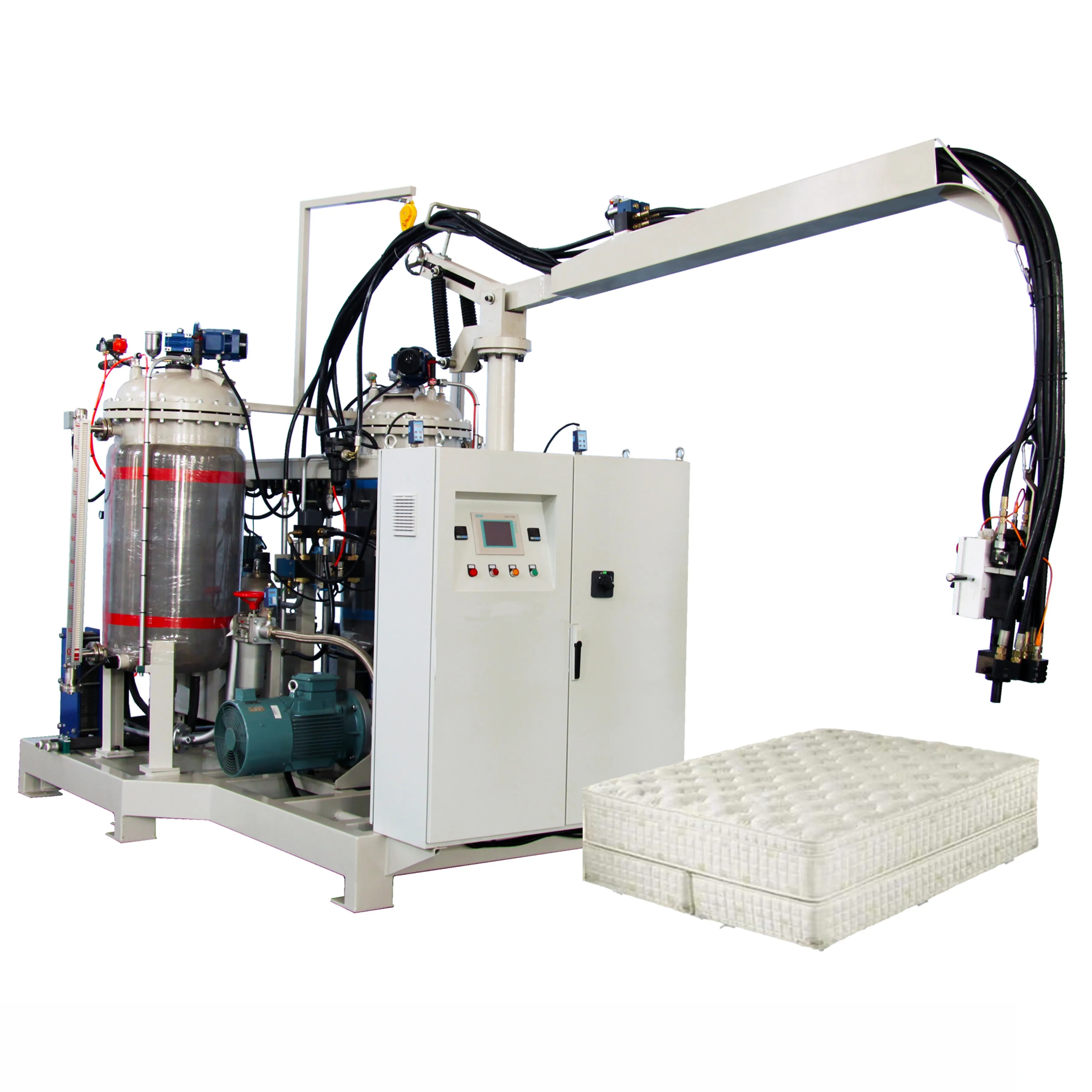 PU Polyurethane Molding Foaming High Pressure Machine For Mattress