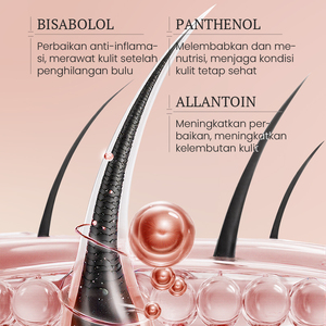 ORMESIC Mousse Depilatoria Limpiadora Certificada por Bpom, 100ml, Depilación Suave, Fácil de Usar, Aroma Discreto, Bisabolol - Product Image 5