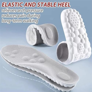 Semelles intérieures en mousse à mémoire de forme 4D Cloud pour augmenter la taille, rehausseurs de talon, souples, respirantes, absorption des chocs, anti-fatigue, pour hommes et femmes - Product Image 3