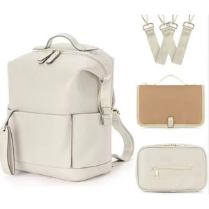 Sac à dos de voyage imperméable pour couches bébé avec table à langer, échantillon gratuit - Product Image 1