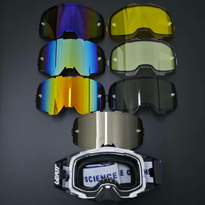 Lunettes de sport double couche anti-buée 6.5 pour activités extérieures, avec verres interchangeables de haute qualité, légères et durables, protection UV pour le cyclisme - Product Image 1