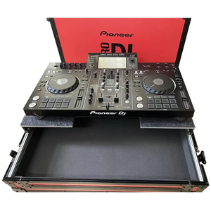Estuche de Vuelo (Flight Case) Personalizable de Aleación de Aluminio para Equipo de DJ <span class=keywords><strong>Pioneer</strong></span> <span class=keywords><strong>XDJ</strong></span> RX2 RX3 con Esponja EVA Incorporada para Mezclador y <span class=keywords><strong>Controlador</strong></span> de Rack de DJ - Product Image 1