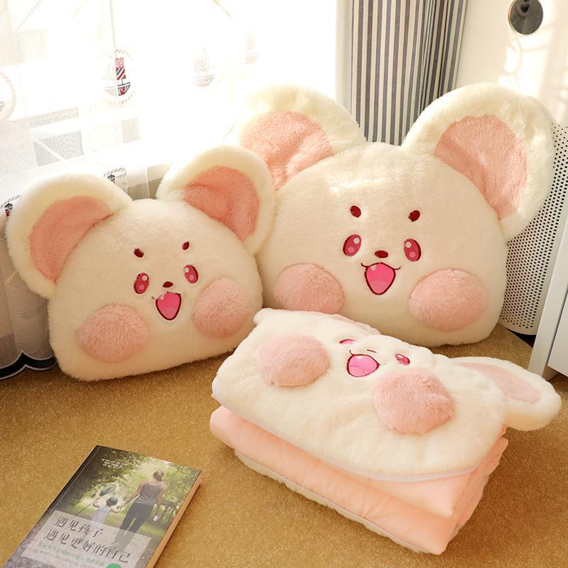 Pink and white - cute mouse