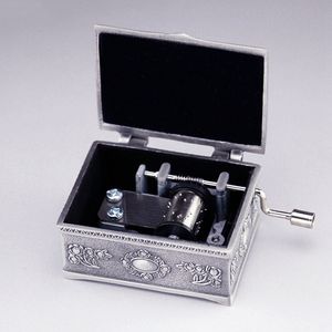 Elf Princess Rose Flower Caja <span class=keywords><strong>de</strong></span> música con manivela Mini caja <span class=keywords><strong>de</strong></span> música <span class=keywords><strong>de</strong></span> metal <span class=keywords><strong>Castillo</strong></span> en el cielo Recuerdo creativo - Product Image 2