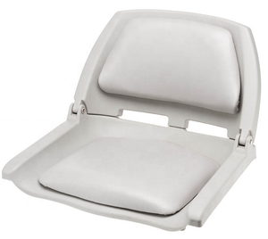 Manufacturer Supplier Heavy Duty <strong>Moulded</strong> Padded Plastic Frame Folding <strong>Boat</strong> Seats for Marine Accessories - Product Image 1