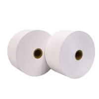 Rouleau de papier autocollant synthétique brillant avec une forte adhérence, taille personnalisable pour cadeaux et artisanat