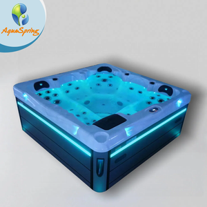 Idro massaggio vasca idromassaggio <span class=keywords><strong>jacuzzi</strong></span> all'aperto Spa di lusso 5 persone Design moderno idromassaggio esterno vasche Spa Wtih 67 getti - Product Image 1