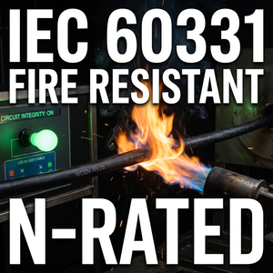 Cable <span class=keywords><strong>de</strong></span> Alarma contra Incendios 16/2 Blindado, Equivalente a Par Trenzado, 2x1.5mm² LSZH WDZN-RYJS, Resistente al Fuego, Estándar IEC 60331 - Product Image 6