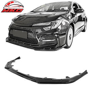 Protector de Parachoques Delantero para Toyota Corolla 2020-2024 SE XSE Estilo IKON Negro Brillante PP 3 Piezas Kit de Carrocería de Alta Calidad - Product Image 1