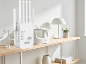 <span class=keywords><strong>Repetidor</strong></span> <span class=keywords><strong>WiFi</strong></span> de Doble Banda de <span class=keywords><strong>Largo</strong></span> <span class=keywords><strong>Alcance</strong></span> de 300Mbps, Extensor de Red Doméstica con Firewall 2.4G 5.8G - Product Image 5