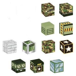 132 Uds bloques de construcción magnéticos construir el mundo conjunto militar de construcción niños niñas apilador educativo apilamiento DIY juguetes para niños - Product Image 6