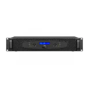 MORIN AUDIO 2 Channel Professional 2300W X 2 2 PCF Amps Max Power Amplifier for active line array speakers