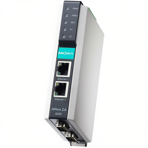 Moxa NPort IA 5250 Modelo 64495, Módulo de Comunicación de Servidor de Dispositivos Ethernet Industrial, Taiwán - Product Image 2