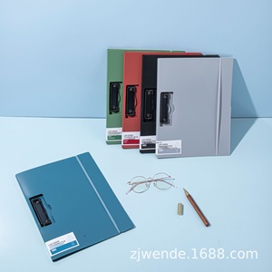 A4 retro phong cách Phantom Màu xám ngang kiểm tra giấy chủ rắn bền lưu trữ Twill thickeneded thư ký <span class=keywords><strong>PP</strong></span> nộp hồ sơ - Product Image 2