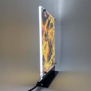 Lámpara de Noche LED con Retroiluminación de Anime Demon Slayer, Zenitsu Agatsuma, para Decoración de Dormitorio, Juegos, Lámparas de Mesa, Letrero LED, <span class=keywords><strong>Kimetsu</strong></span> <span class=keywords><strong>No</strong></span> <span class=keywords><strong>Yaiba</strong></span> - Product Image 3