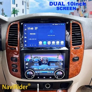 For Land Cruiser 100 LC100 Lx470 2003-2007 Car Radio Android Auto Stereo <b>GPS</b> <b>Navigation</b> Carplay Head Unit Dual 10inch Screen 4G - Product Image 1