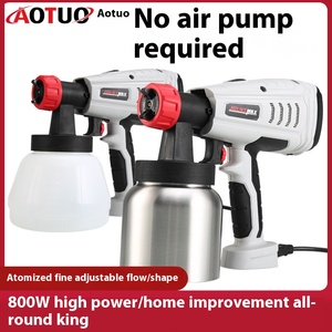 Pistola pulverizadora <span class=keywords><strong>de</strong></span> energía eléctrica DIY West Point, gran capacidad, 1,3mm, transfronterizo <span class=keywords><strong>para</strong></span> decoración del hogar con olla <span class=keywords><strong>de</strong></span> aluminio y pastel <span class=keywords><strong>de</strong></span> Chocolate - Product Image 5