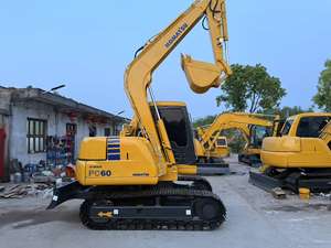 Komatsu รถขุดขนาดมินิพีซี60-7ที่ใช้ทำในประเทศญี่ปุ่นแท้6ton เครื่องยนต์ PC35 PC40 PC55 - Product Image 3