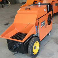 Pompe à béton portable mini haute performance 5-8m³/h – Machine de pompage de béton très efficace
