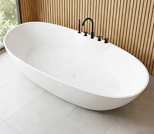 Baignoire autoportante en acrylique sur mesure, design moderne en forme d'œuf, pour <span class=keywords><strong>spa</strong></span> extérieur, usage domestique, hôtels et villas - Product Image 1