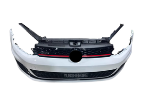 Module avant de haute qualité adapté à la Volkswagen <span class=keywords><strong>Golf</strong></span> <span class=keywords><strong>7</strong></span> GTI, remplacement premium des pare-chocs avant, calandre, radiateur, réservoir d'eau - Product Image 2