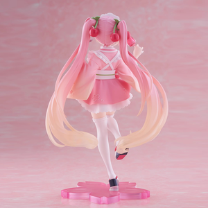 Figura Coleccionable de Anime <span class=keywords><strong>Sakura</strong></span> <span class=keywords><strong>Miku</strong></span>, Estilo Casa de Té Japonesa, ABS PVC, Licencia Oficial, en Caja Original, Disponible al por Mayor - Product Image 4