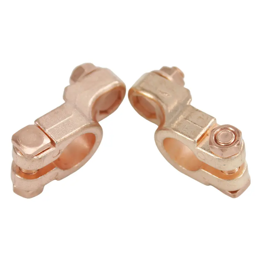Customized Battery Terminal Connectors Top Post Car Battery Cable Terminal Clamp For Car