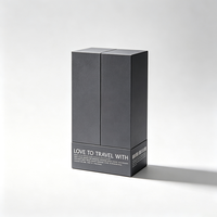 Boîte à parfum rigide à double porte de luxe personnalisée, emballage en papier créatif pour les marques de parfums et de produits de beauté