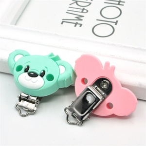 Chupete de dinosaurio sólido para bebé, oso de colores, diamantes de imitación, nuevo diseño - Product Image 6