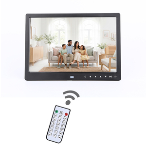 Marco <span class=keywords><strong>de</strong></span> Fotos Digital <span class=keywords><strong>de</strong></span> 12 Pulgadas con Reproductor <span class=keywords><strong>de</strong></span> Video y MP3, Reloj, Plástico, Descarga Completa <span class=keywords><strong>de</strong></span> Películas - Product Image 1
