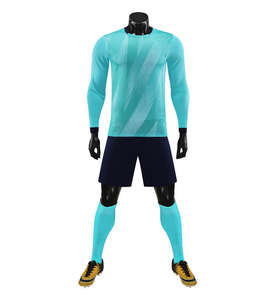 Hoogwaardig voetbalshirt met korte mouwen, blanco voetbaltenue, op maat ontworpen, zomer, OEM-service, sets - Product Image 1