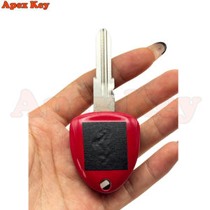 Carcasa de Repuesto para Llave de Control Remoto de 3 Botones, Color Rojo, ABS, con Arranque Remoto para Ferrari F430, Llave sin Cortar con Logotipo - Product Image 4