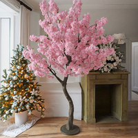 Décoration de scène artificielle de confiance d'arbre de fleur de cerisier d'intérieur de haute qualité pour le mariage de remise des diplômes de Noël du nouvel an chinois